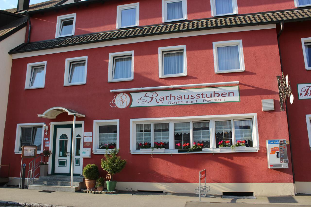 Hotel Rathausstuben Wackersdorf Zewnętrze zdjęcie