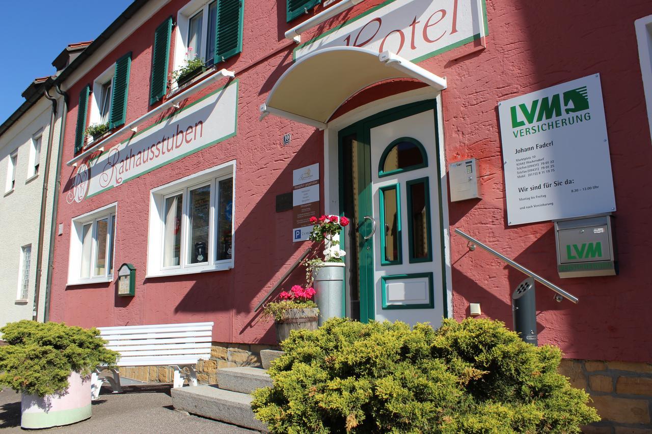 Hotel Rathausstuben Wackersdorf Zewnętrze zdjęcie